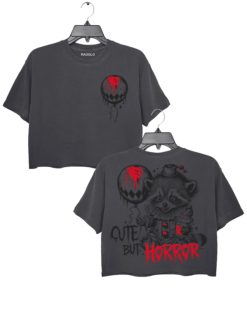 Cute But Horror Crop Top