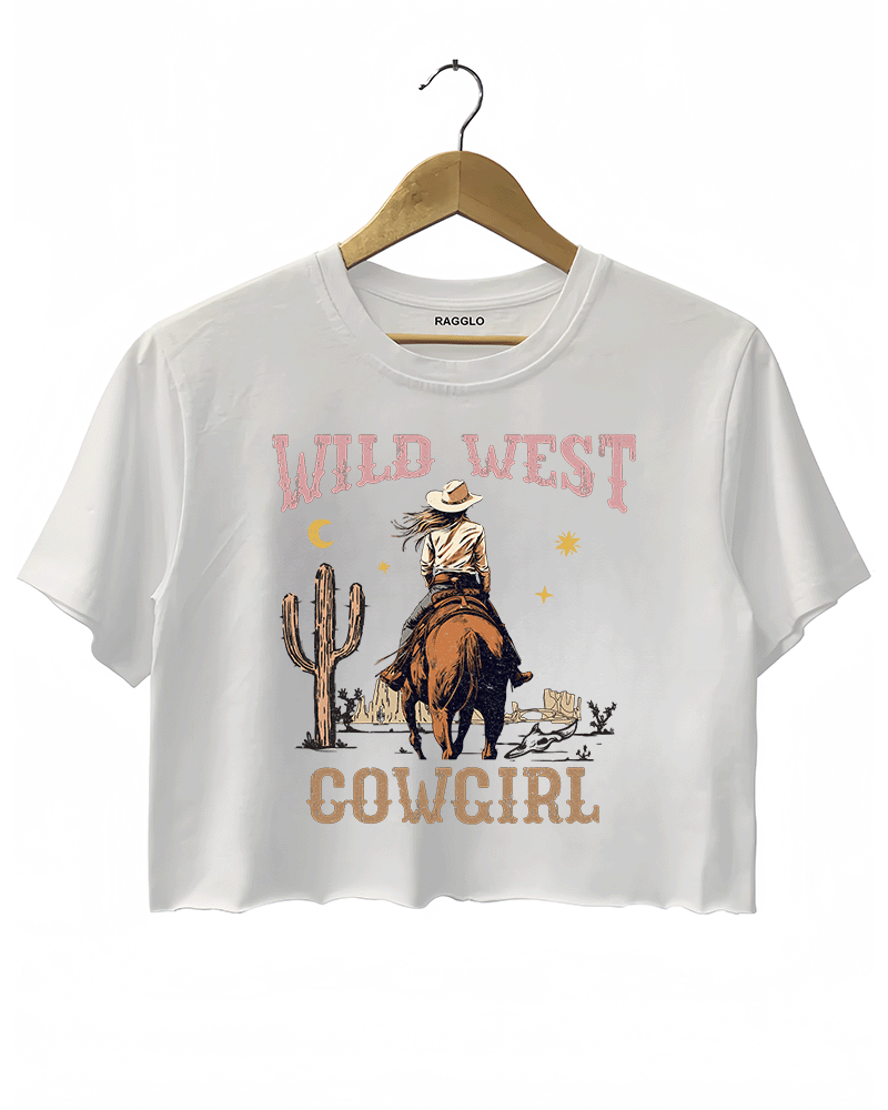 Wild West Cowgirl Crop Top
