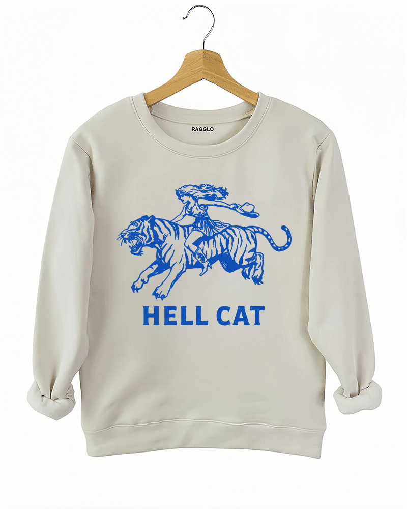 Vintage Cowgirls Hell Cat Sweatshirt