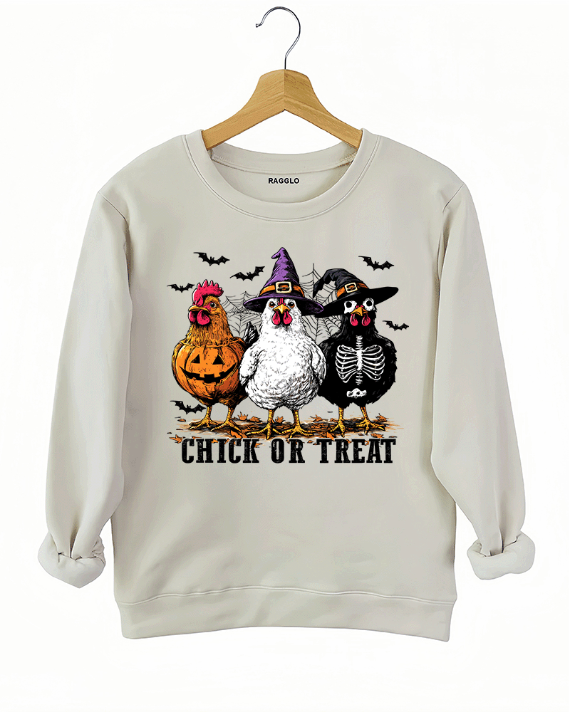 Chick Or Treat Sweatshirt