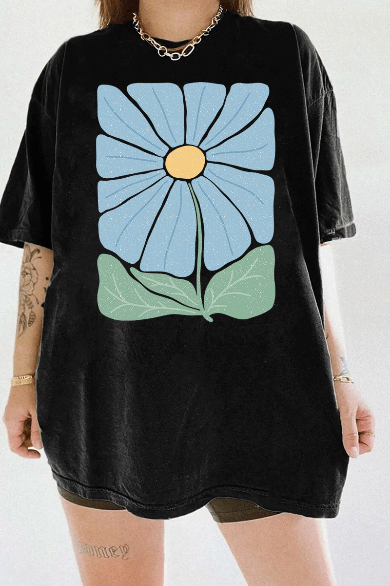 Blue Dawn Blossom Tee