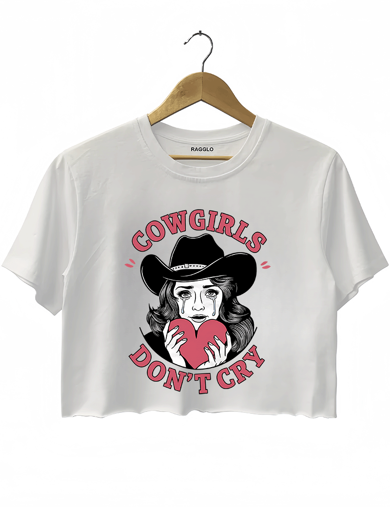 Cowgirls Don't Cry Crop Top