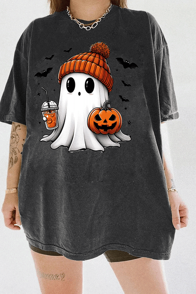 Cute Ghost Pumpkin Tee