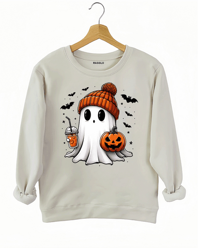 Cute Ghost Pumpkin Sweatshirt