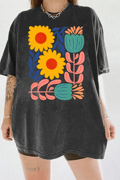Golden Flame Tide Tee