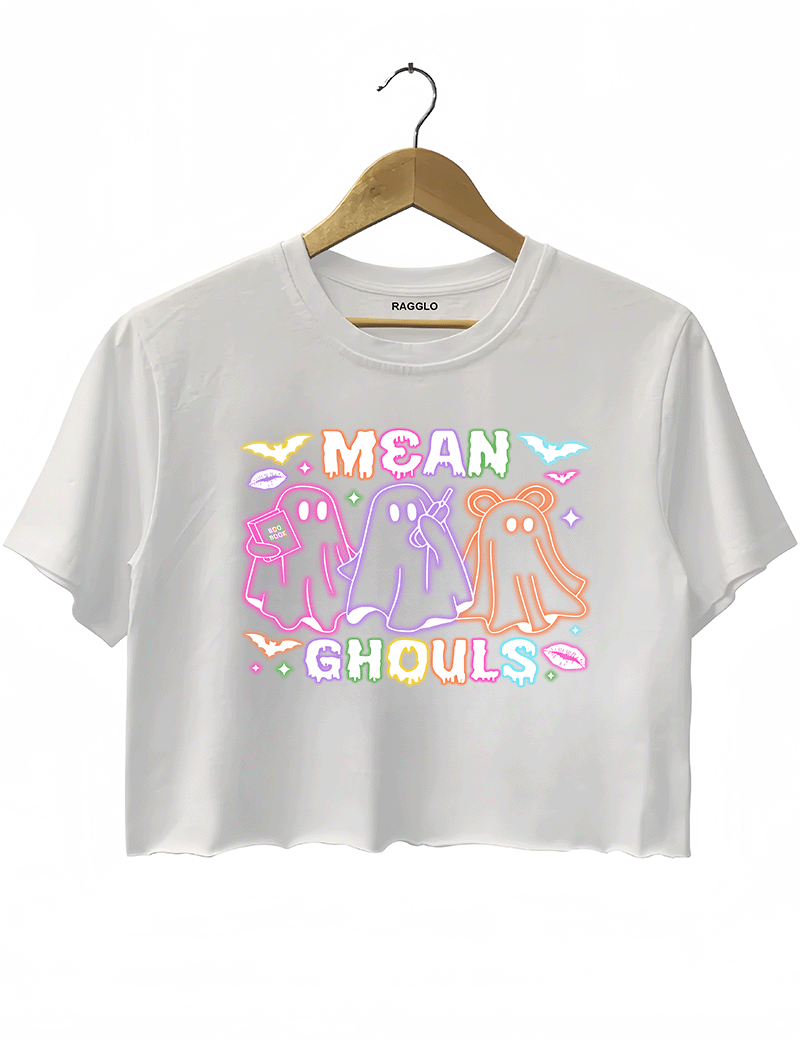 Mean Ghouls Crop Top