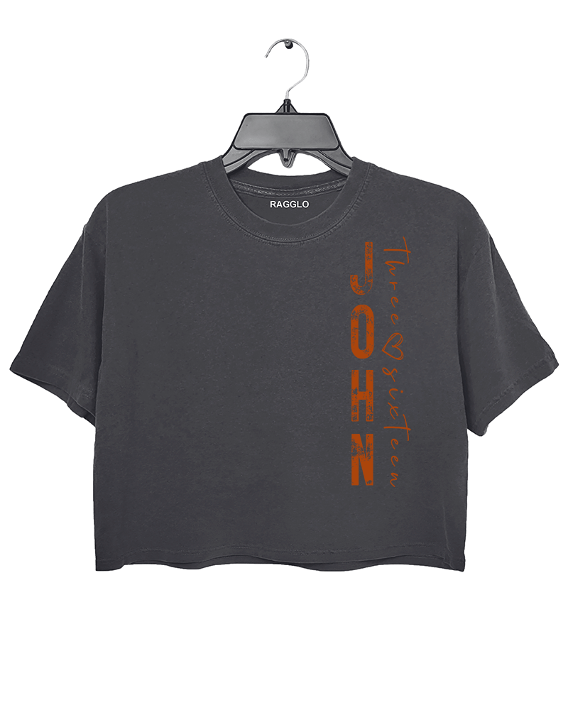 For God So Loved the World Crop Top