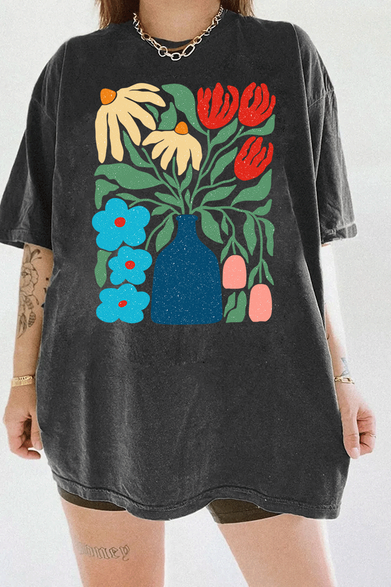 Rainbow Vase Essence Tee