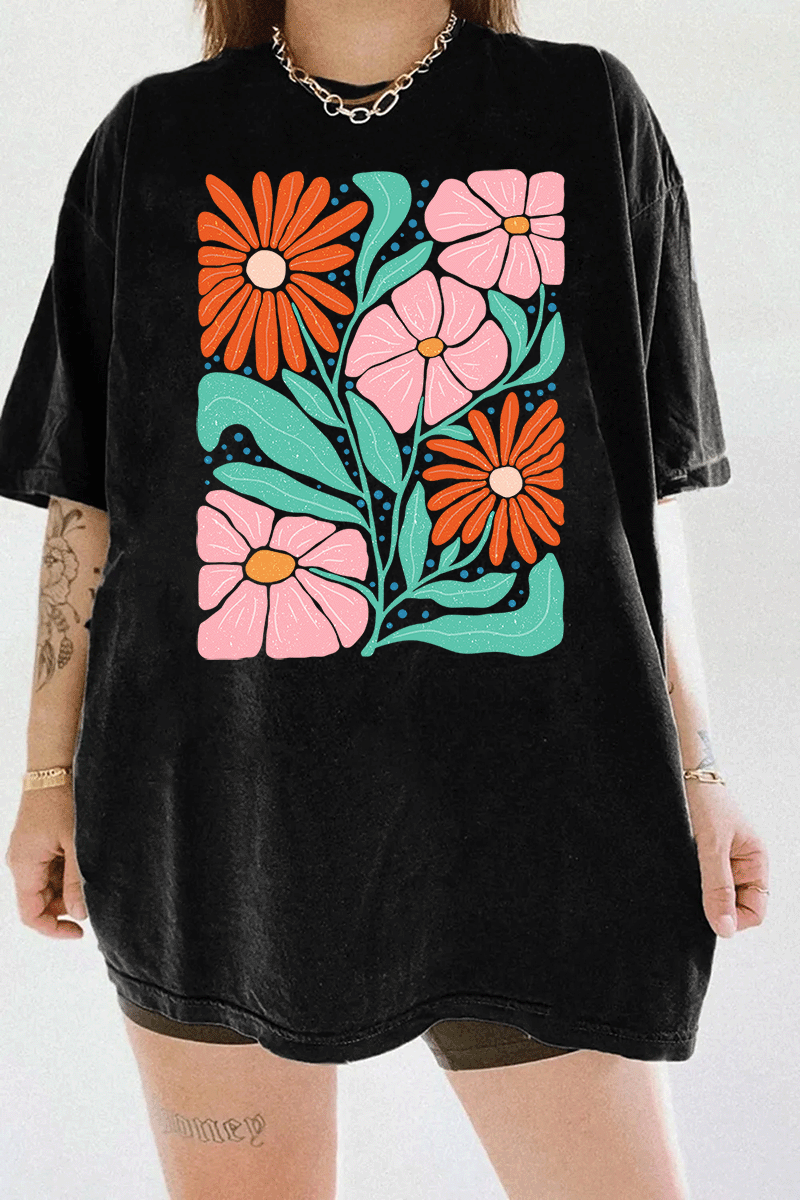 Starry Night Bloom Tee