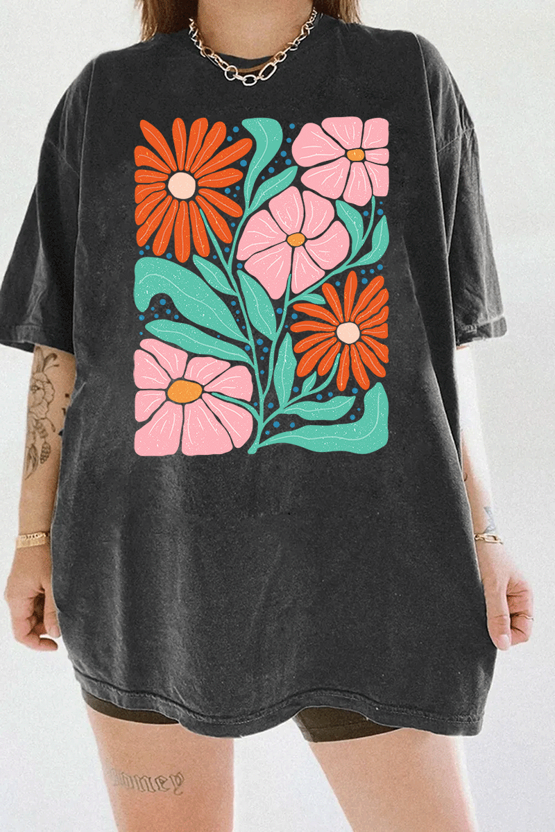 Starry Night Bloom Tee