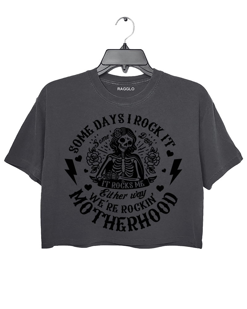 We Are Rockin Motherhood Crop Top